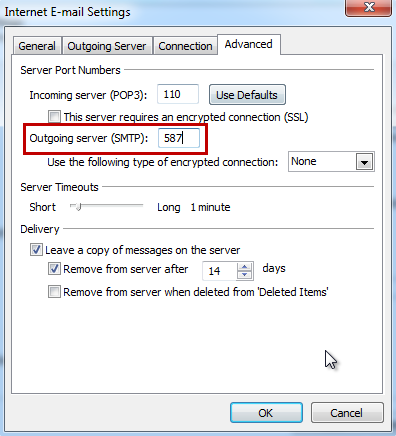 Outlook 2010 Email Setup step 7